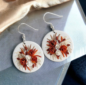 Custom Bouquet Earrings