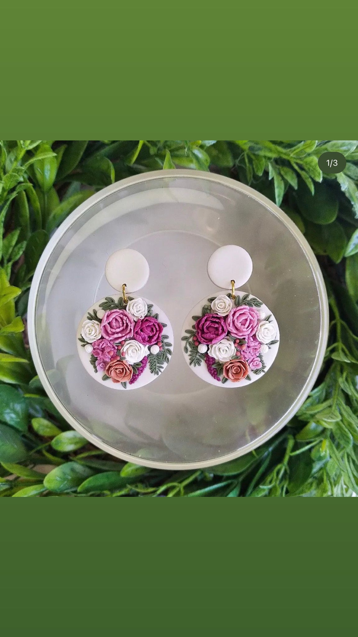 Custom Bouquet Earrings